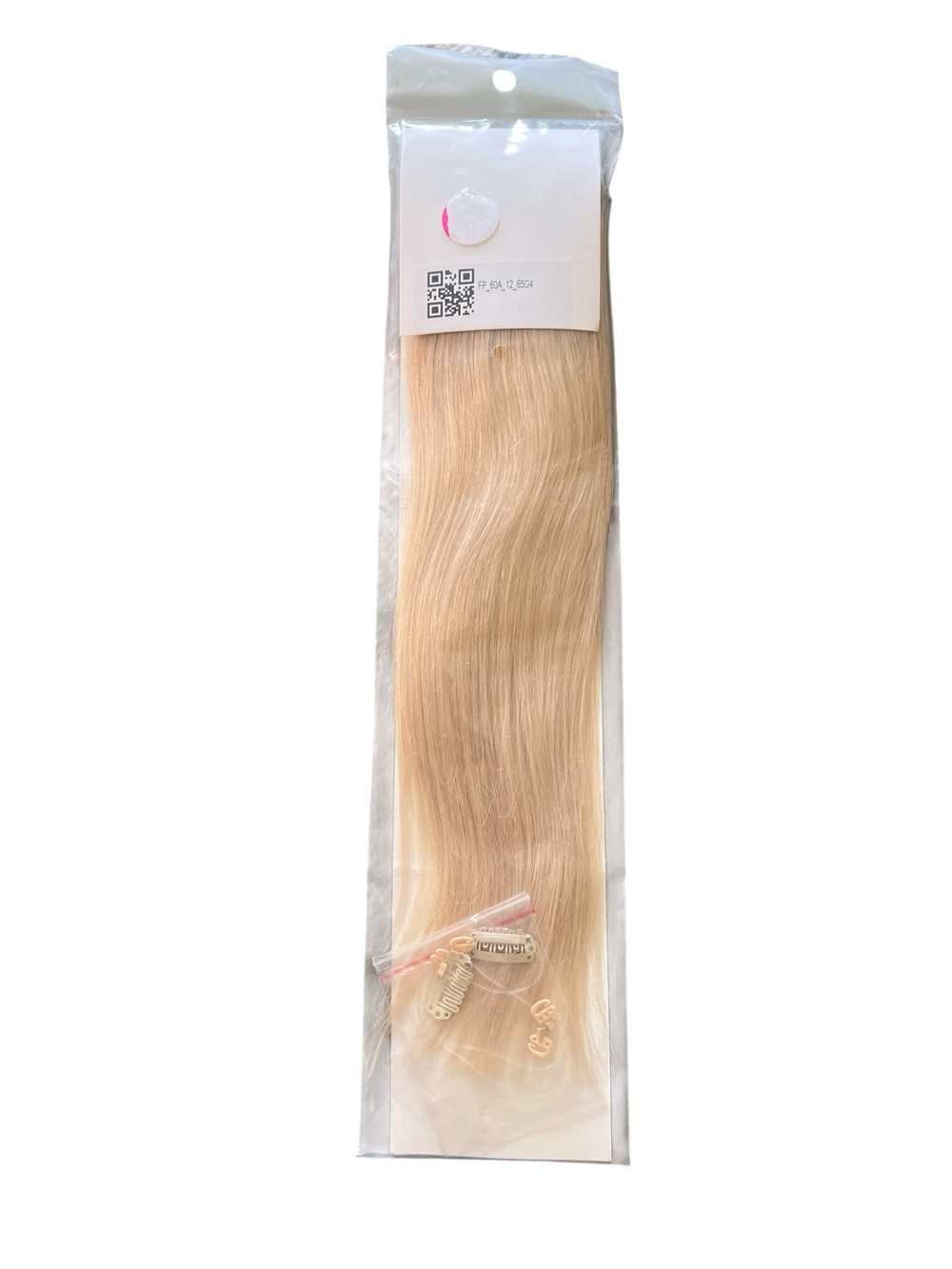Ugeat Human Hair Extensions in Color #60A (Winter White) New - No Box